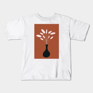 Terracotta, Earth Tones, Wall Decor, Pottery Plant 2 Kids T-Shirt